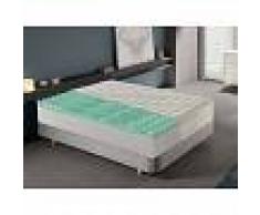 MATERASSIEDOGHE Colchón 80x190 de espuma viscoelástico - altura 25 cm - funda extraíble