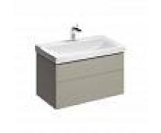 Geberit Xeno 2 Módulo de lavabo 807291 880x530x462mm, Gris, lacado mate