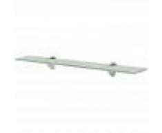 VIDAXL Estante flotante de cristal 60x10 cm 8 mm - VIDAXL
