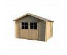 DéCOR ET JARDIN Caseta de madera - Barine (34 mm , 300 x 300 cm, 8,88 m²) - DéCOR ET