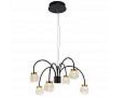 CRISTALRECORD Lámpara de araña LED Fany (6 luces) - CRISTALRECORD