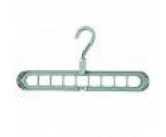 ASUPERMALL Percha plegable, Percha giratoria de nueve agujeros,verde - ASUPERMALL