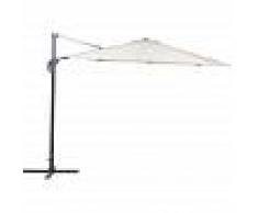 BELIANI Sombrilla de jardín beige claro ø300 cm SAVONA - BELIANI