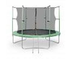 Klarfit Rocketstart XXL - Cama elástica Trampolin 305 cm red de