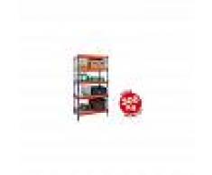 AR STORAGE Estanteria metalica ar storage 192x100x50cm 5 estantes 300kg por