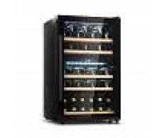 Klarstein Barossa 40D Vinoteca 2 zonas 135 L 41 botellas Puerta de