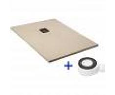 PDD Plato de ducha extraplano Crema Ral 1015 70x140 - PDD