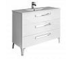MENNZA LINARES Mueble de baño Blanco 100 cm - MENNZA