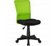 TECTAKE Silla de oficina Patrick - silla de escritorio metálica, silla