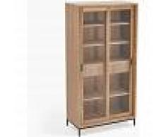 SKLUM Vitrina en Madera de Fresno Melia Madera de Fresno Madera Natural