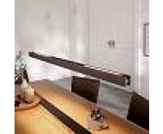 LAMPENWELT Lámpara colgante LED de madera Alin, roble 138 cm - LAMPENWELT