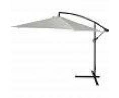 EDM Parasol excentrico 270cm gris cuerpo aluminio - EDM