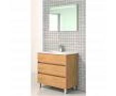 STANO Conjunto ALCOA, Mueble de lavabo 80cm y espejo HERA - STANO