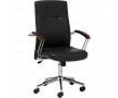 BELIANI Silla de oficina negra con altura regulable ELECT - BELIANI