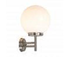 QAZQA Moderno Aplique de pared SFERA RVS Plástico /Acero inoxidable