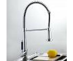 COSTWAY Cocina Mezclador Grifo Monomando Latón para Ducha Lavabo Fregadero Baño