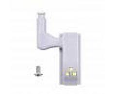 ASUPERMALL L¨¢mpara de luz LED con bisagra, Sensor, para gabinete de cocina,Blanco