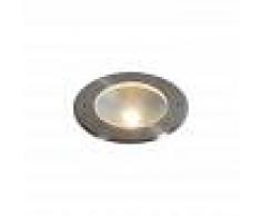 QAZQA Moderno Foco de suelo moderno aluminio LED 10W - BRIDGE Vidrio