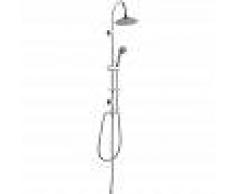 BADPLAATS Set de ducha Dely sin grifo Ducha de lluvia Sistema de ducha Panel de