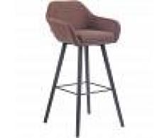 CLP Taburete de Bar Adelaide Marrón Negro - CLP