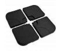 Outsunny Base Soporte de Sombrilla Pie para Parasol Negro