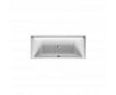 DURAVIT AG Bañera rectangular Duravit Starck 200x100cm, dos vertientes traseras,