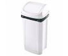Papelera con tapa basculante 50 litros