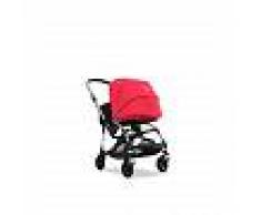 BUGABOO Cochecito Dúo BUGABOO BEE5 Alu/Set Negro/Rojo Neón