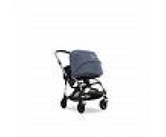 BUGABOO Cochecito Dúo BUGABOO BEE5 Alu/Set Negro/Azul Melange