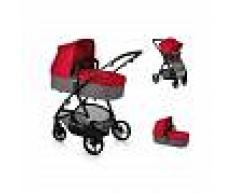 BECOOL Cochecito duo SLIDE TOP PLUS Be Solid Red BECOOL