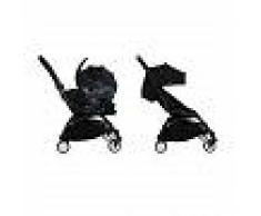 BABYZEN Cochecito dúo YOYO+ y Grupo 0 BABYZEN, Negro/Negro