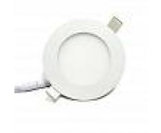 Barcelona LED Placa downlight LED 6W 450lm empotrable circular
