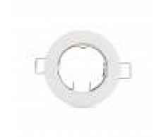 Barcelona LED Aro downlight empotrable circular fijo para bombilla GU10 / GU5.3