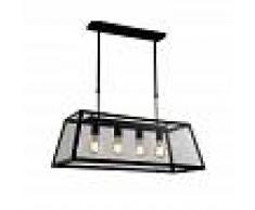 Barcelona LED Lámpara colgante "ACQUA" cristal y metal