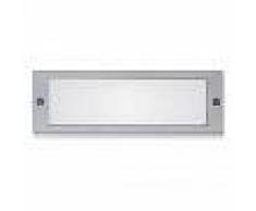 Pan Lámpara empotrada exterior Incassati gris de 11W Pan