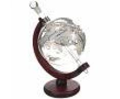 Mixology Licorera vintage whisky globo terráqueo cristal 1 l - Mixology