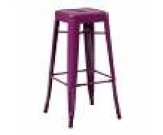 Sklum.com Taburete Alto Tolix Violeta Purpura