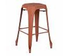 Sklum.com Taburete Alto Ziu Vintage Rojo Arcilla & Sin Corcho