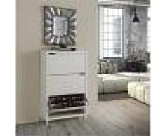 IberoDepot Zapatero KUBOX 3 puertas blanco