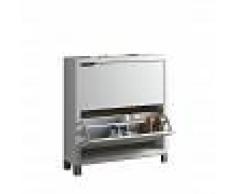 IberoDepot Zapatero KUBOX 2 puertas blanco