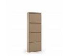 Kave Home Zapatero Ode 4 puertas beige