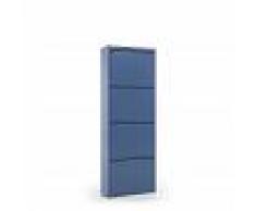 Kave Home Zapatero Ode 4 puertas azul