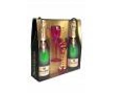 Cava Estuche de 2 botellas de Juvé & Camps Cinta Púrpura Reserva+2 Copas