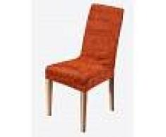 Venca Hogar Funda silla con respaldo extensible Tibet naranja