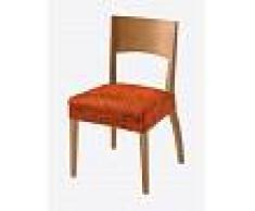 Venca Hogar Funda extensible de silla jacquard Tibet naranja