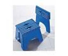 Venca Hogar Taburete plegable con asas antideslizante azul 000
