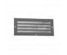 QAZQA Lámpara empotrada moderna gris oscuro IP44 - Hurricane