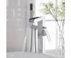 HudsonReed Grifo Mezclador a Cascada Autoportante Para Bañera Independiente con Ducha de Mano - Parade