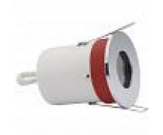 HudsonReed Biard Foco Downlight Empotrable de Techo Clasifícación Ignífuga GU10 IP65 con Bisel Redondo Disponible en 3 Colores