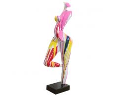 Hazel figura decorativa multicolor, 31x19x89 cm
